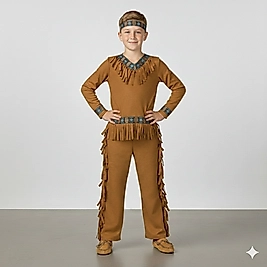 kızılderili erkek kostümü